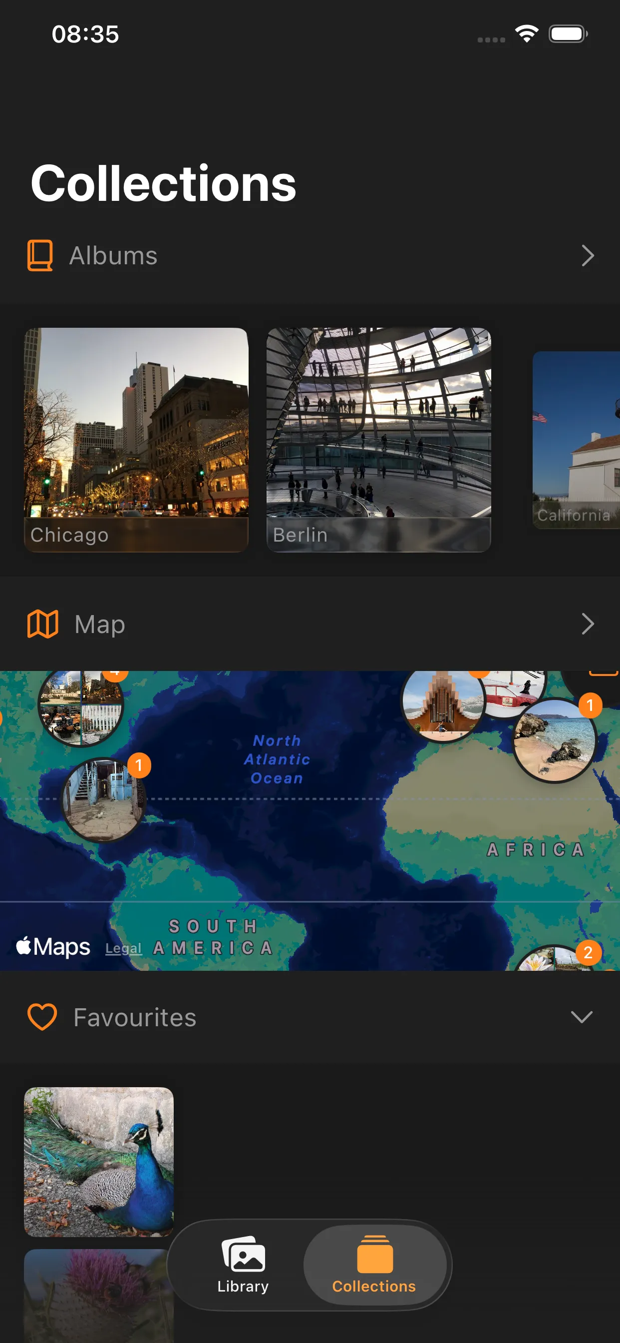 Prismic – manage albums and collections on PhotoPrism iOS